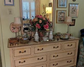 50'S DRESSER & MIRROR