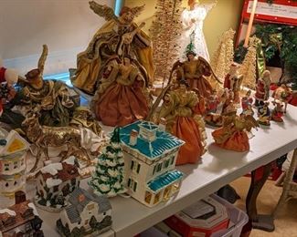 CHRISTMAS ANGELS & HOUSES