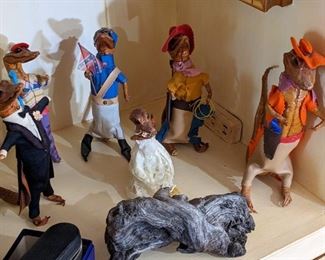 REAL ALLIGATOR FIGURINES