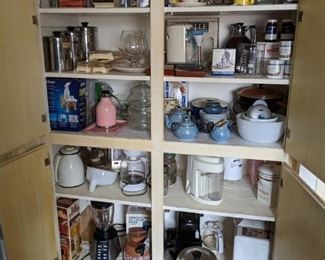 PANTRY of KITCHEN ITEMS