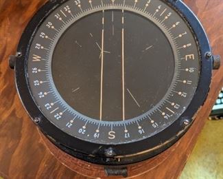 WWII NAVAL COMPASS