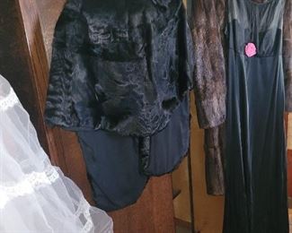 Vintage clothing galore!