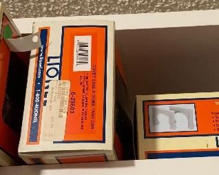 Custom curated Lionel Electric Train  collection includes Southern Pacific Freight set and 14 individual cars.  Several are grocery/food brand themed.