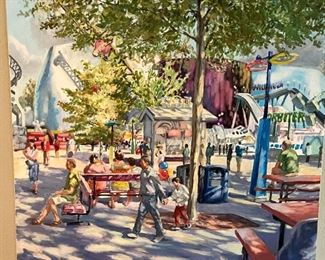 Original painting by NW Artist Robert Gleason