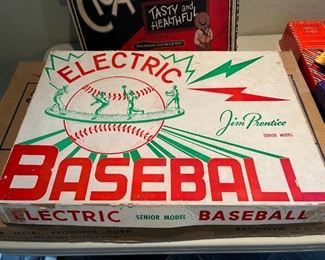1950s Jim Prentice Electric Baseball game.  May not be complete