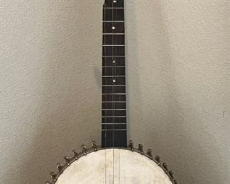 Antique banjo by Lyon & Healy.  Looks to be in decent condition