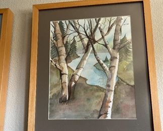 Original water color by same artist ?  Diane M . . 