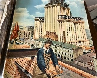 Vintage 1940s/50s USSR & Soviet Union Magazine