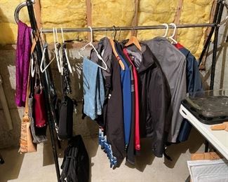 a few clothes