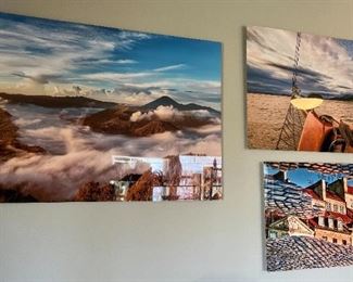 More images from Dale Johnson.  These are on stainless steel and really pop!