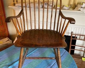 1818 Antique Windsor Chair With Provenance