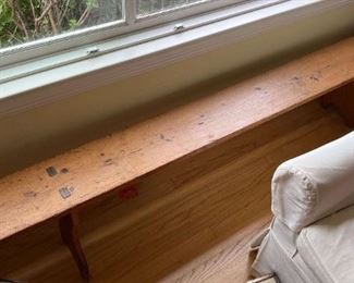 Antique Wood Farm Bench