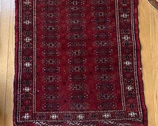 Bokhara Tribal Hand Knotted Prayer Rug