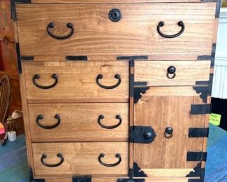 Japanese Tansu Chest