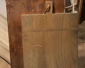 Old Wooden Pastry Boards