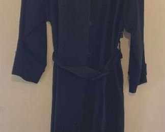 Giorgio Armani Le Collezioni Black Trench Coat