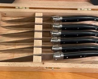 Laguiole France Jean Neron Knife Set