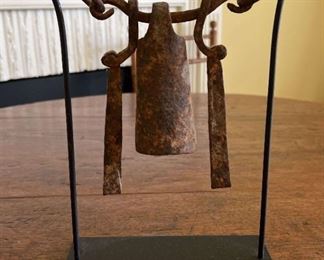 Antique Asian Formed Iron Gong