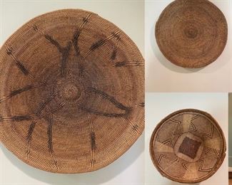 Zambia Woven Head Basket And Trays