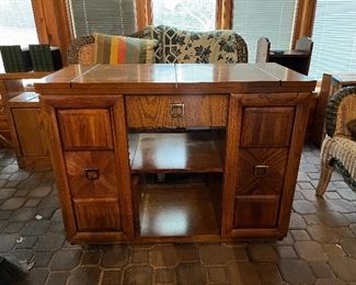 Vintage bar - top folds out. Available for presale