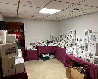 Sold- all of the Dept 56 houses- some accessories still available