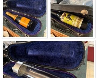 Violin Wine Case- Champagne & wine not included