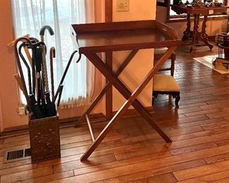 Sold- Butler’s Tray & Stand