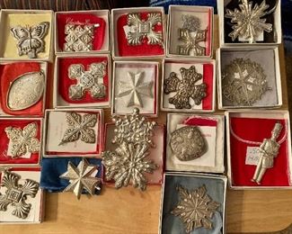 Just a few of the sterling crosses, ornaments and pendants.