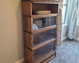 Globe-Wernicke Grade 299 Tiger Oak Barrister Bookcase (1920's)
