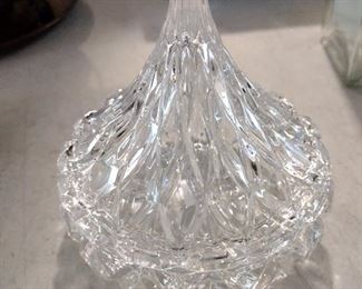 Hershey Kiss Crystal Candy Dish