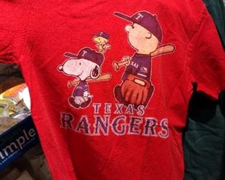 Peanuts Texas Rangers