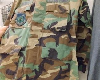 USAF Camo Field Clothing 