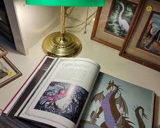 Library Lamp & Disney