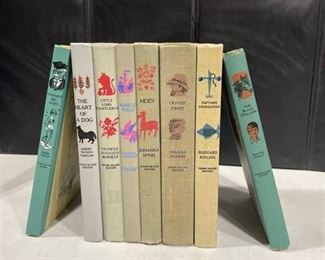 Junior Deluxe Editions hard cover novel classics (8)