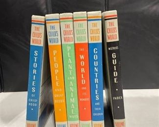 The Childs World hard cover books complete 6 volume set