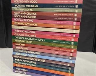 Time Life Books home repair and improvement 22 book set