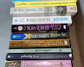 Assorted soft cover novels