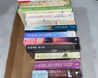 Assorted soft cover novels