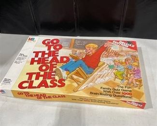 Milton Bradley Go To The Head Of The Class board game