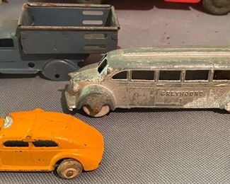 Early Cast Iron White Tire Vehicles and More