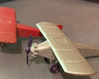 Early Tootsietoy Airplanes