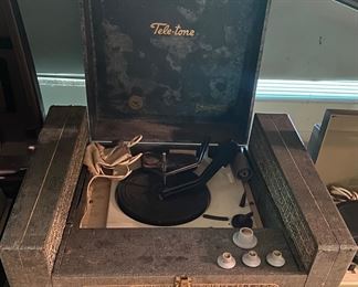 Tele-tone Portable Record Player