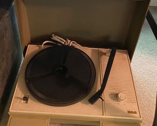 Vintage RCA Portable Record Player