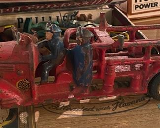 Cast Iron Arcade Fire Engine
