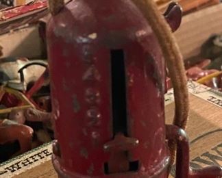 Cast Iron Toy Visible Gas Pump