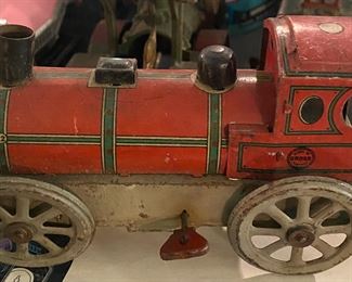 Tin Litho Windup Train