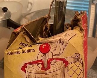 Vintage Doughnut Maker