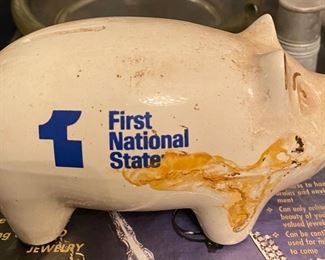 Advertising Piggy Bank