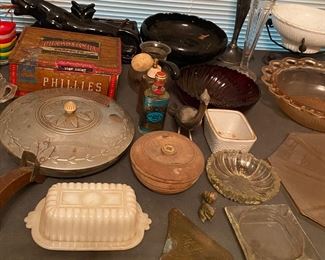 Ashtrays and Glassware