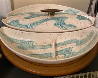 Mid-century Condiment Server